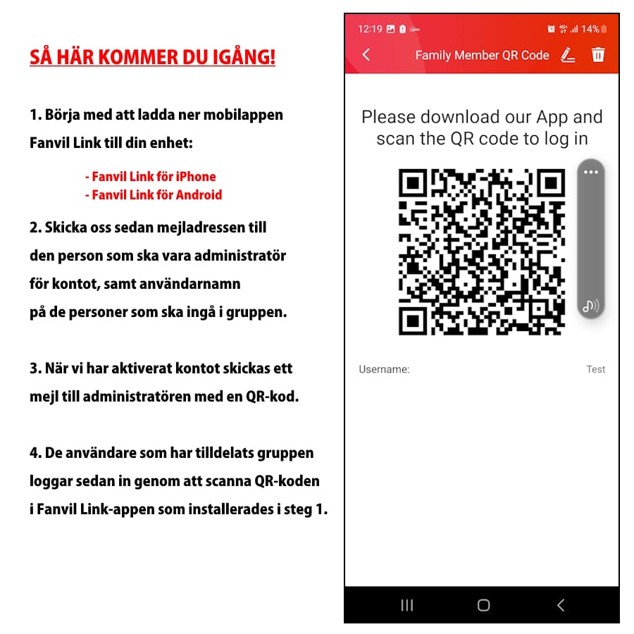 Så här kommer du igång med Fanvil Link App