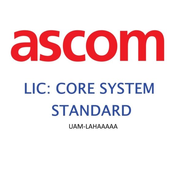 Ascom Core System Standard är grundlicensen som krävs för larmhantering.